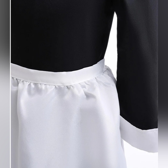 Wartime Girl Nurse Costume 4pcs Includes Dress Apron Hat Armband Size 9-10 - Picture 6 of 16